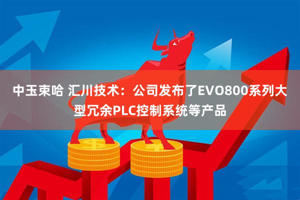 中玉束哈 汇川技术：公司发布了EVO800系列大型冗余PLC控制系统等产品