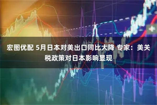 宏图优配 5月日本对美出口同比大降 专家：美关税政策对日本影响显现